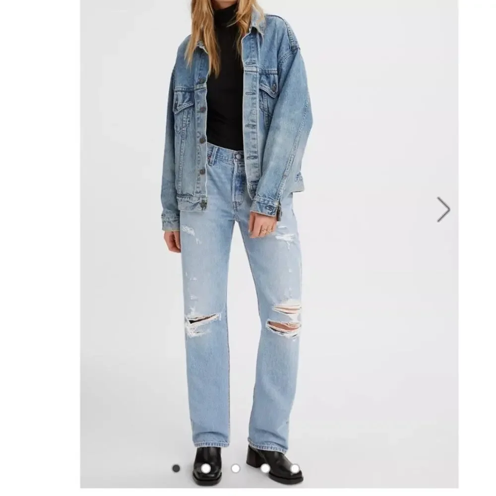 Levi's Premium 501 ‘90s Women's Jeans 24x30 - Picture 1 of 10
